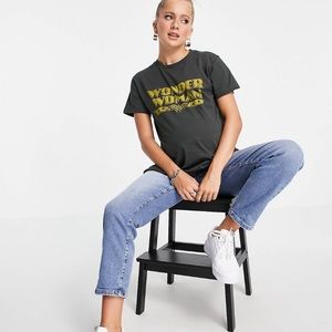 maternity jeans by river island. ASOS. Over bump straight cut jeans.